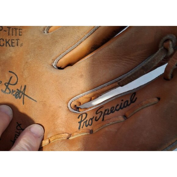 Wilson George Brett Pro-Lock Web Baseball Glove A 2250 - Picture 7 of 9